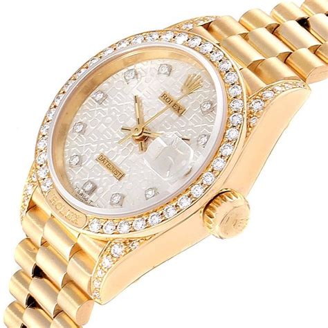 rolex gold mit diamanten|rolex gold watch models.